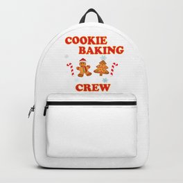 Cookie Baking Crew Christmas Backpack