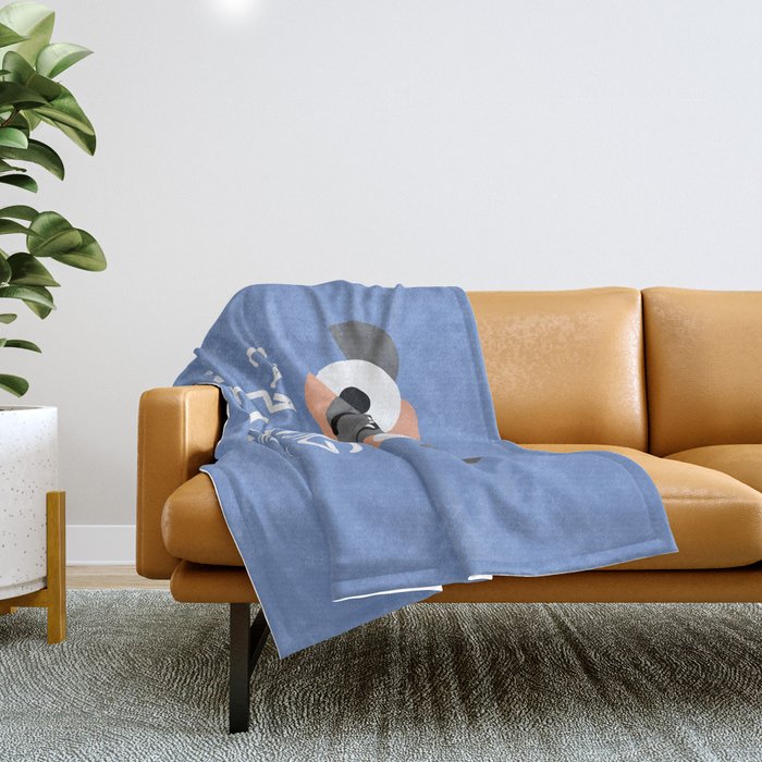 Stay Hungry Throw Blanket