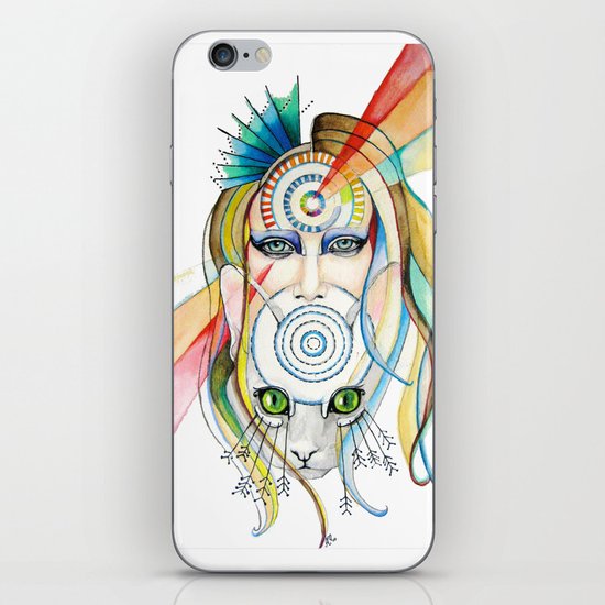 Vision and Silence iPhone & iPod Skin