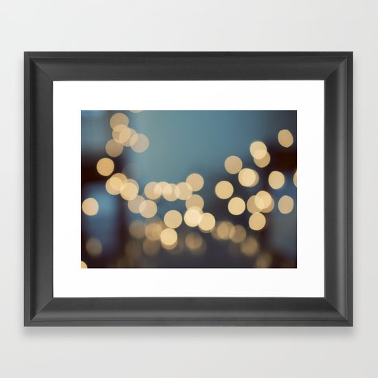 Blue Monday Framed Art Print