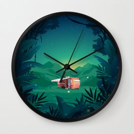 Into the Woods Wall Clock