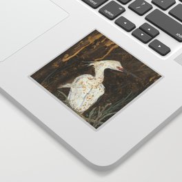 Snowy Egret Sticker