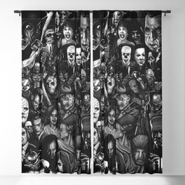 Classic Horror Movies Blackout Curtain