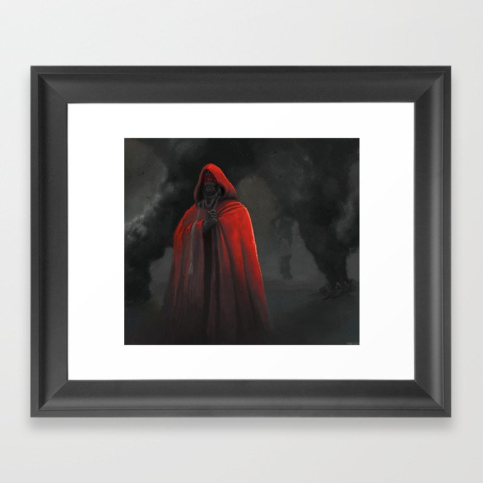 The Decayed Framed Art Print