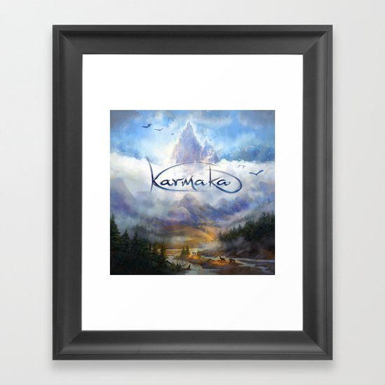Karmaka Box Art Framed Art Print