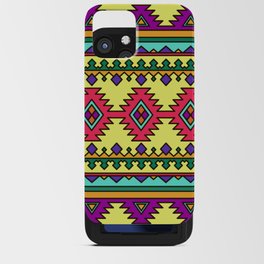 Aztec pattern iPhone Card Case