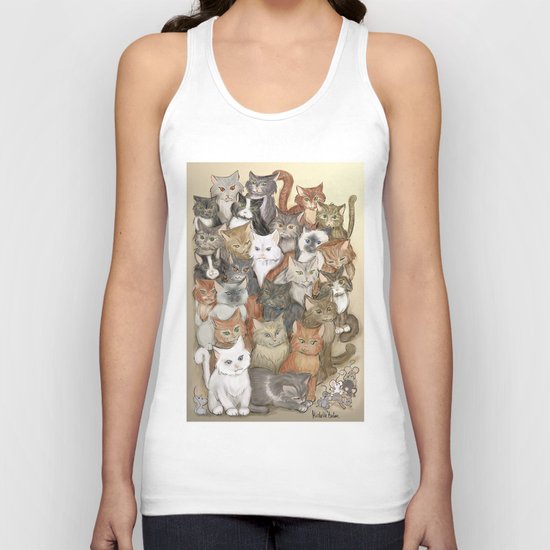 1000 cats Unisex Tank Top