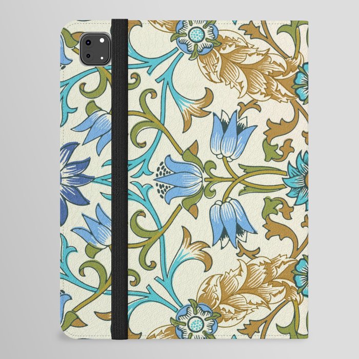 William Morris Vine Mandala Wreath iPad Folio Case