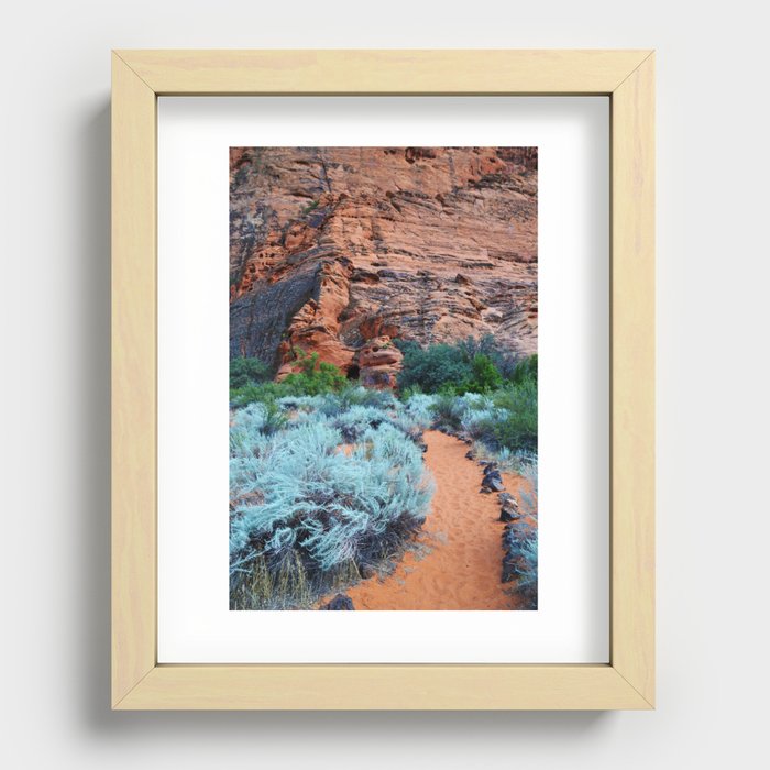 canyon walk Recessed Framed Print