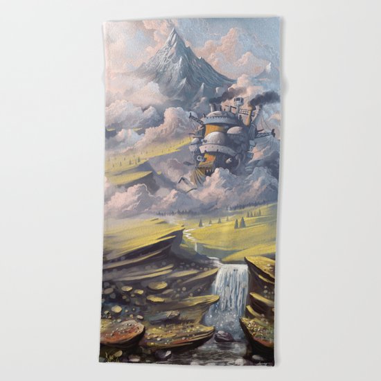 Howl's Beach Towel