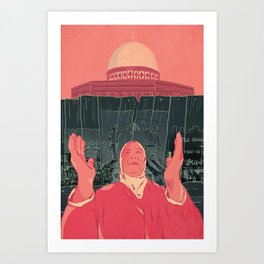 The Other Side of the Wall Art Print