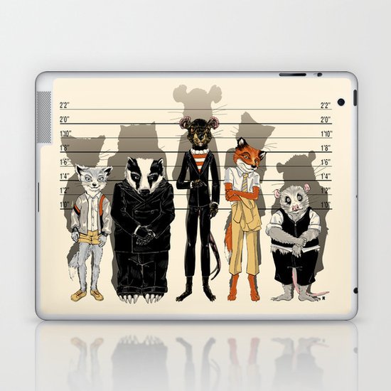 Unusual Suspects Laptop & iPad Skin