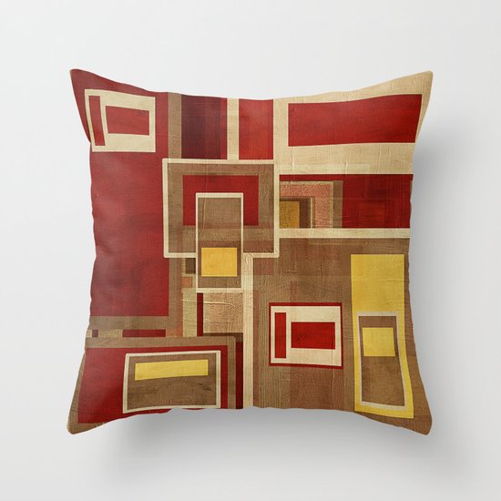 Textures/Abstract 93 Throw Pillow