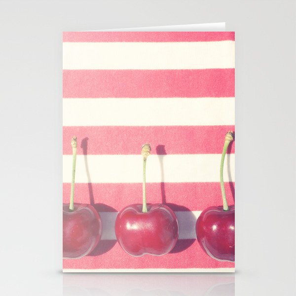 Cherries Stationery Cards