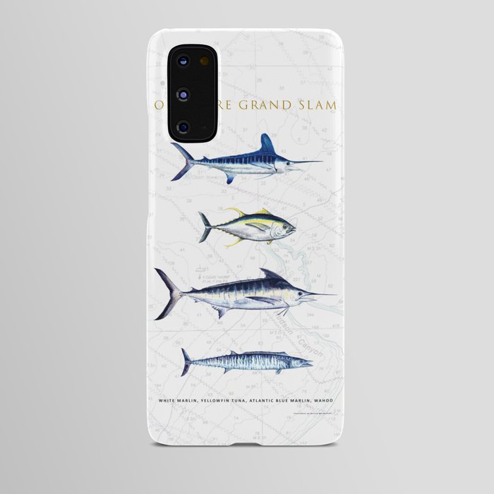 White Marlin, Yellowfin Tuna, Blue Marlin, Wahoo; Mid-Atlantic Offshore Grand Slam Android Case