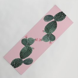 Cactus in Pink Yoga Mat