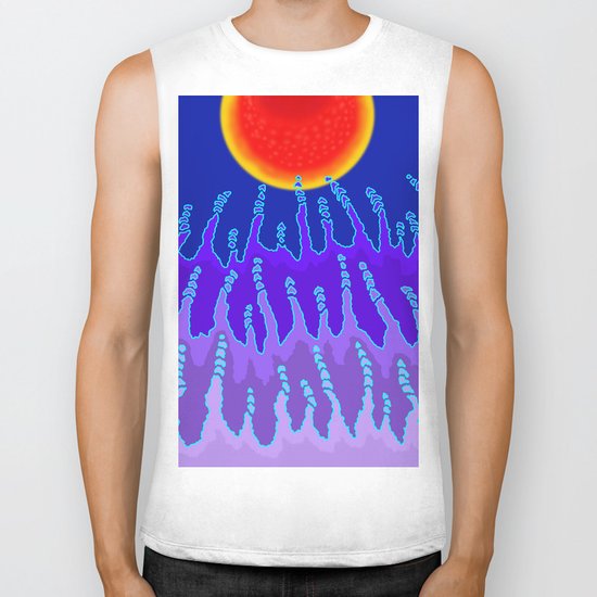 Abstract 15 Biker Tank