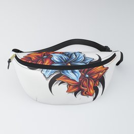flower drawing Fanny Pack