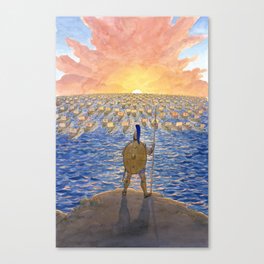 The Iliad cover, large, no type Canvas Print