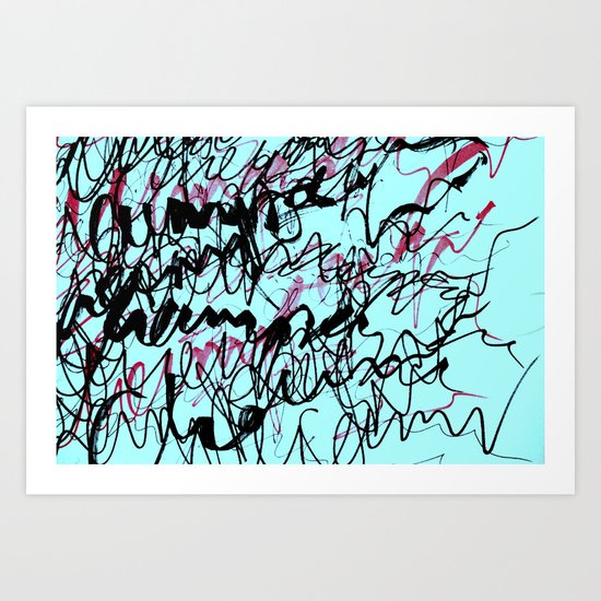 champagne Art Print