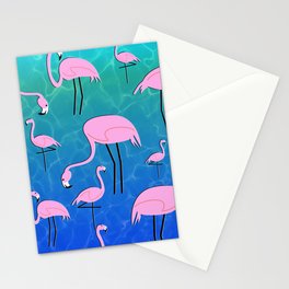 Flamingo Pond Stationery Cards