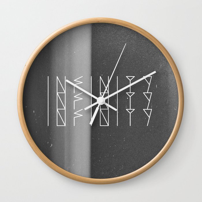 Infinity Forever  Wall Clock