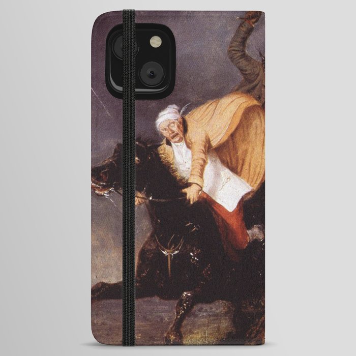 The Devil and Tom Walker - Charles Deas  iPhone Wallet Case