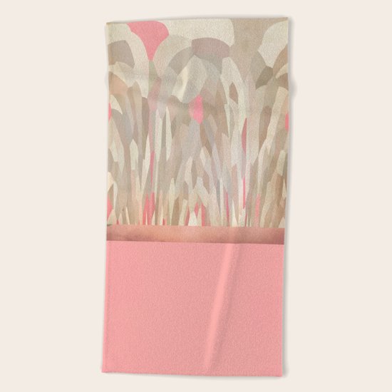 La Vie en rose Beach Towel