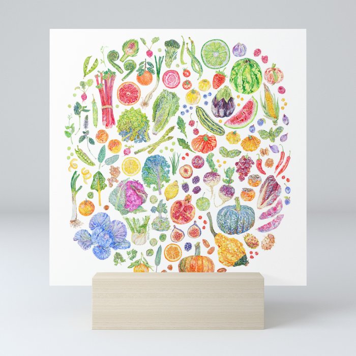 Seasonal Harvests Mini Art Print