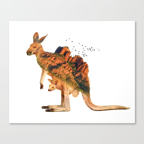 Baby on board Canvas Print