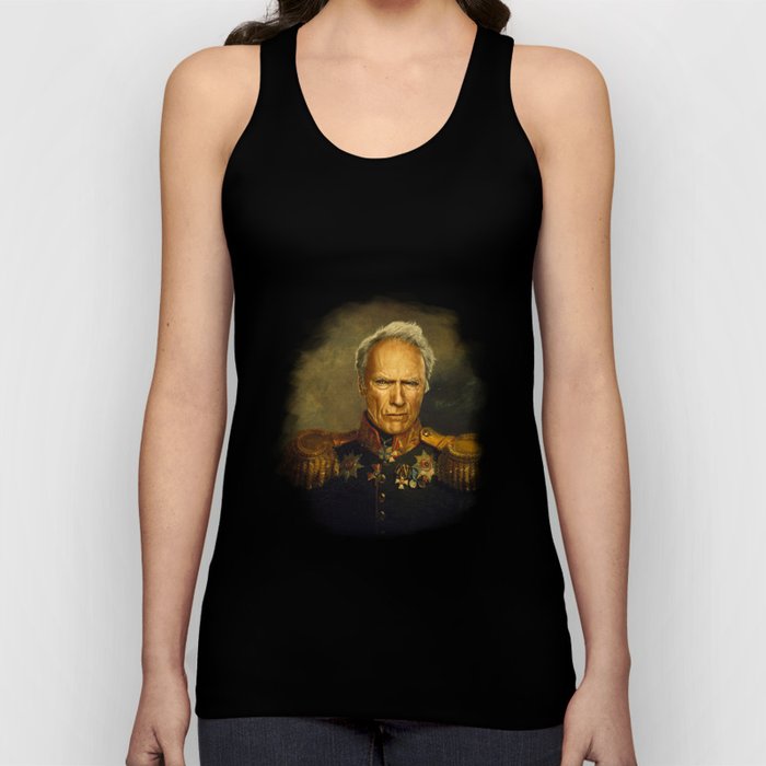 Clint Eastwood - replaceface Tank Top