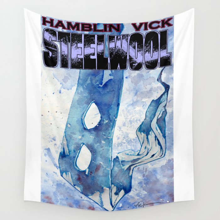 Steel Wool Cover Wall Tapestry