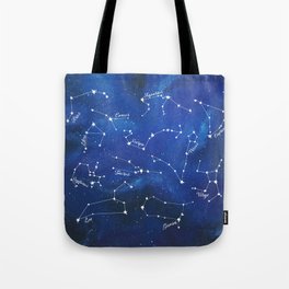 Constellation Galaxy Tote Bag