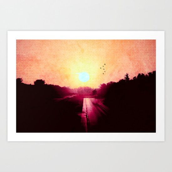 Don't Give Up Art Print