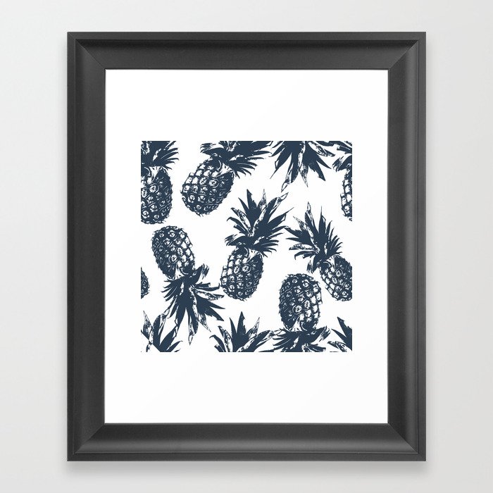 Pineapples Framed Art Print
