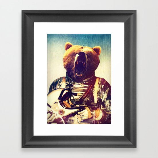 Doing The Other Thing Framed Art Print