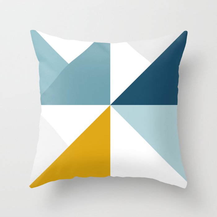 Modern Geometric 18/3 Throw Pillow