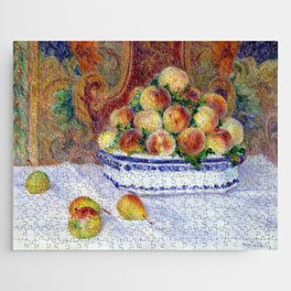 Pierre-Auguste Renoir "Still Life with Peaches" Jigsaw Puzzle