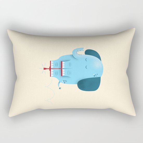 Pogolephant Rectangular Pillow