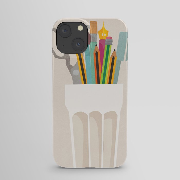 Pencil Pot iPhone Case