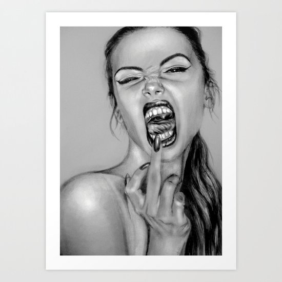 + The Wretched + Art Print
