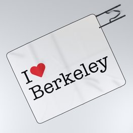 I Heart Berkeley, CA Picnic Blanket