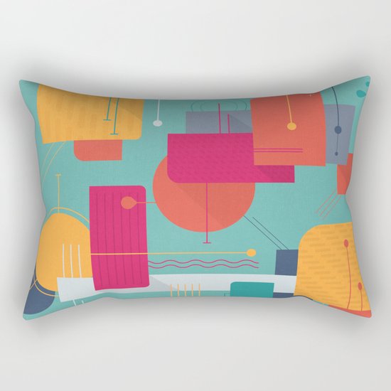 Thinking Of Summer Rectangular Pillow