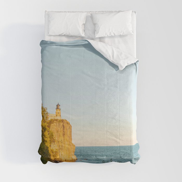 Split Rock Lighthouse Comforter
