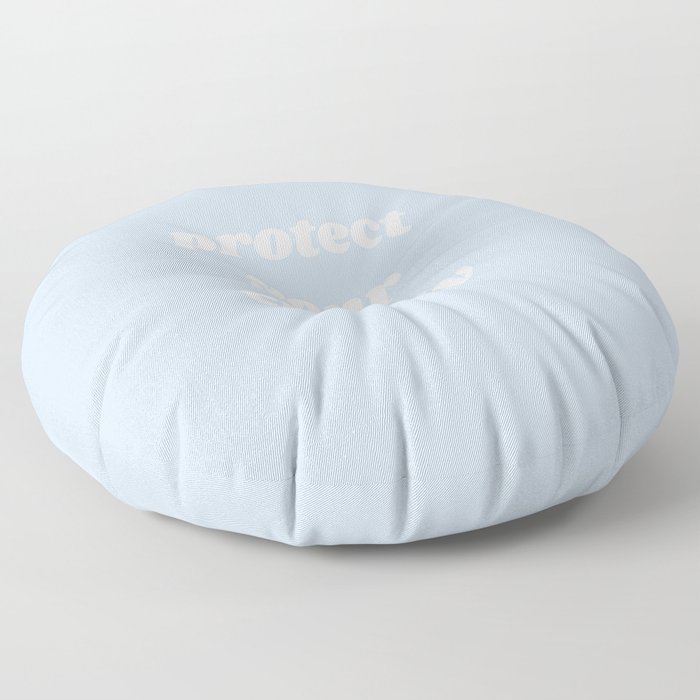protect your energy Floor Pillow