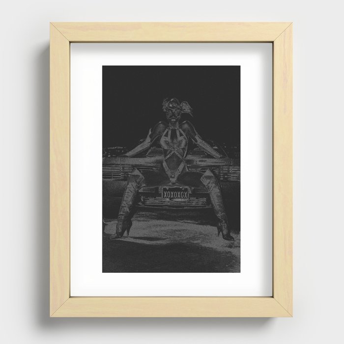 XOXO Recessed Framed Print