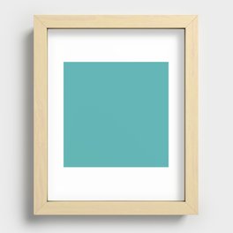 Blue Turquoise | Color of the Year 2005 Recessed Framed Print