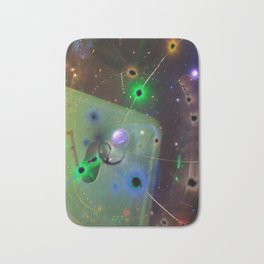 Sci-Fi Outer Space Design Bath Mat