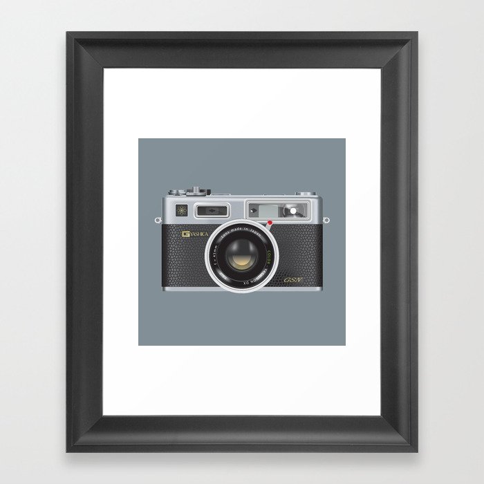 Yashica Electro 35 GSN Camera Framed Art Print