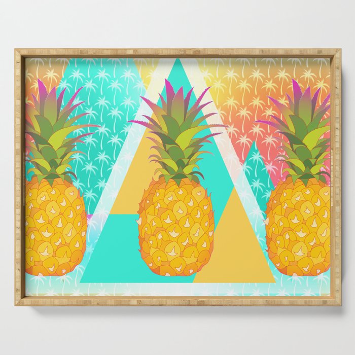 Pineapples Serving Tray